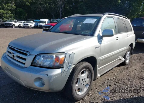 2004 Toyota Highlander Limited V6 z USA, uszkodzony, nr VIN JTEEP21A640009694